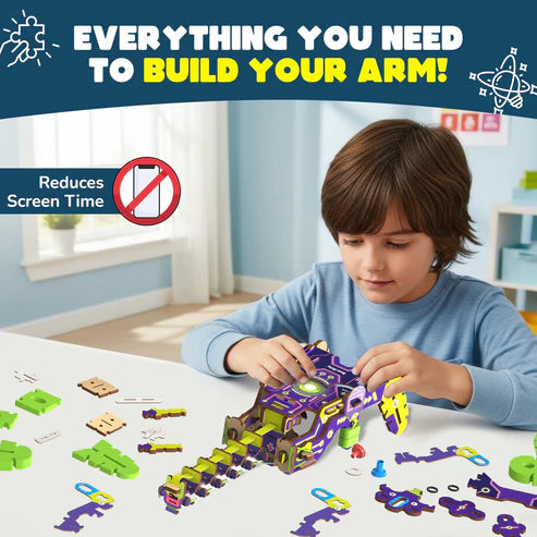 Smartivity Robotic Arm | 8 - 14 years | DIY STEM Construction Toy
