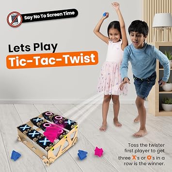 Smartivity Tic Tac Twist | STEM DIY Fun Game | Age 6+