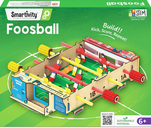 Smartivity Foosball | 6-10 Years | DIY STEM Construction Toy