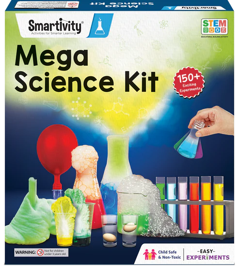 Smartivity Mega Science Kit | 6-10 Years | DIY Science Experiments