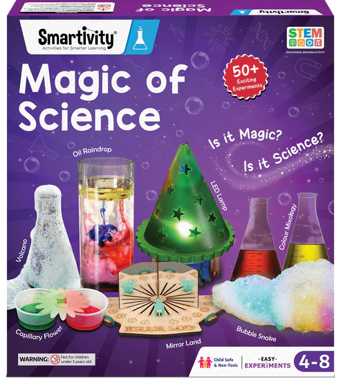 Smartivity Magic of Science | 4-8 years | DIY Science Experiments
