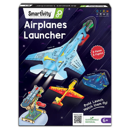 Smartivity Airplanes Launchers | 6 - 14 years | DIY STEM Construction Toy