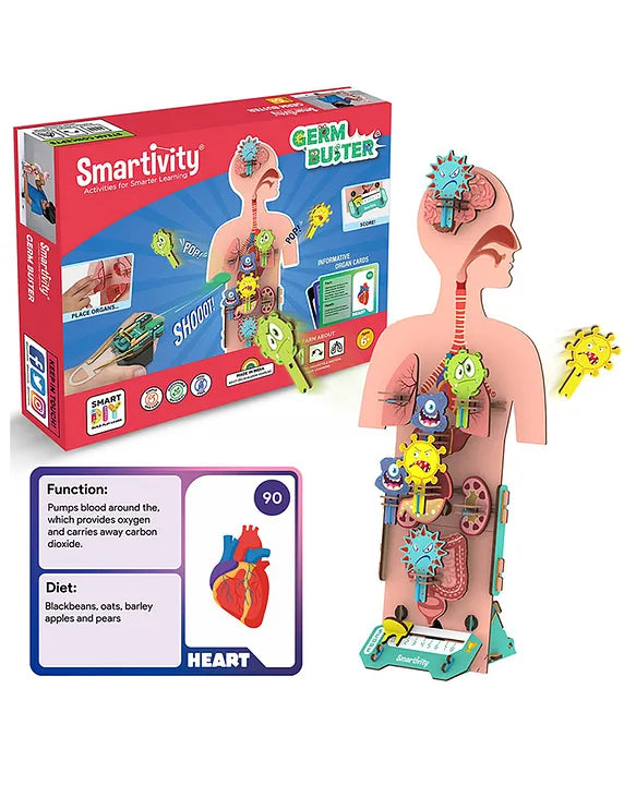 Smartivity Human Body | STEM DIY Educational Toy | Ages 4+