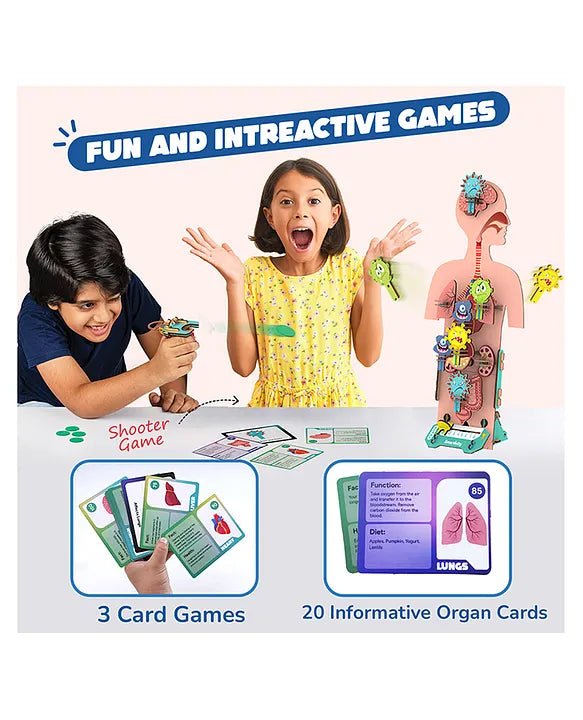 Smartivity Human Body | STEM DIY Educational Toy | Ages 4+