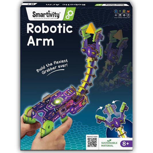 Smartivity Robotic Arm | 8 - 14 years | DIY STEM Construction Toy