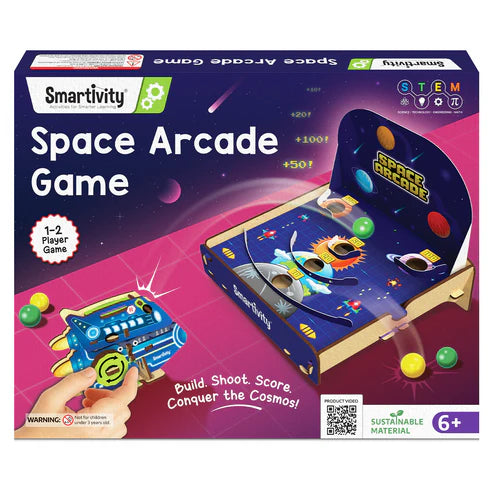 Smartivity Space Arcade | 6 - 14 years | DIY STEM Construction Toy