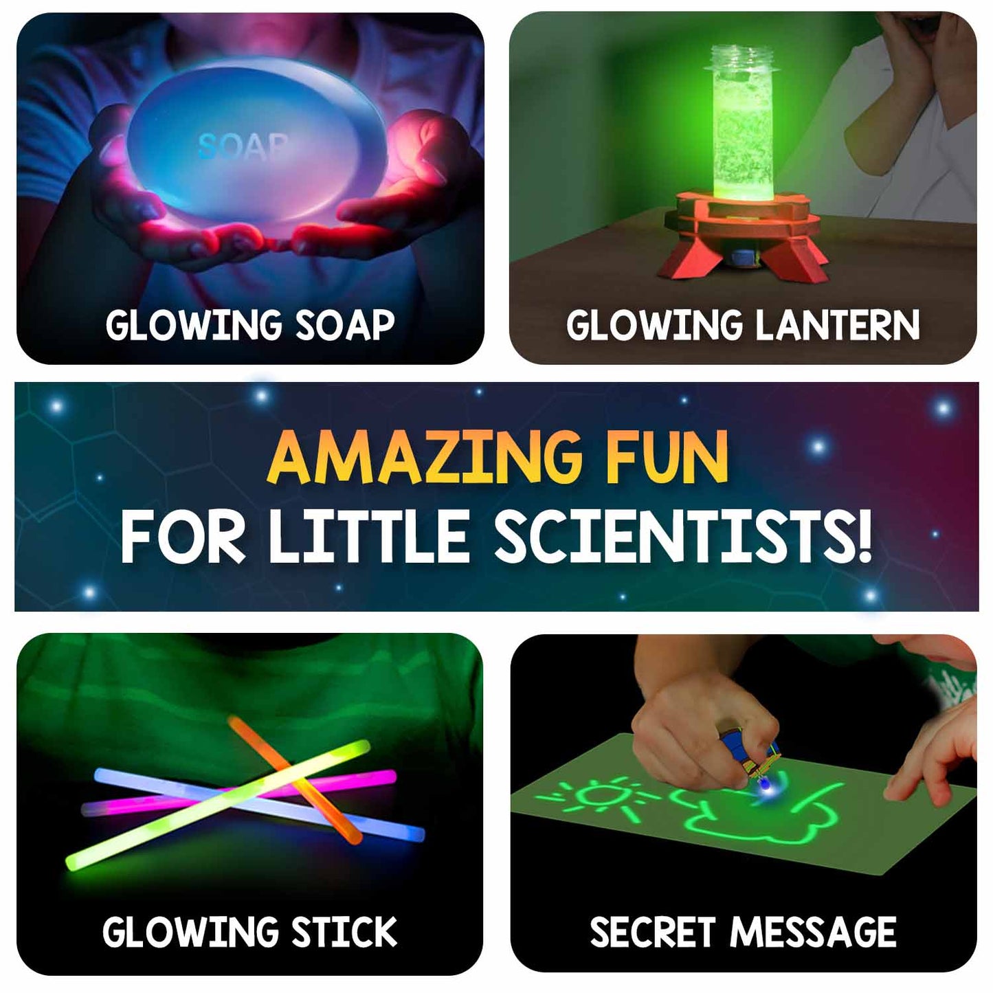 Smartivity Glow in the Dark Science Lab | 6-10 Years | DIY Science Experiments