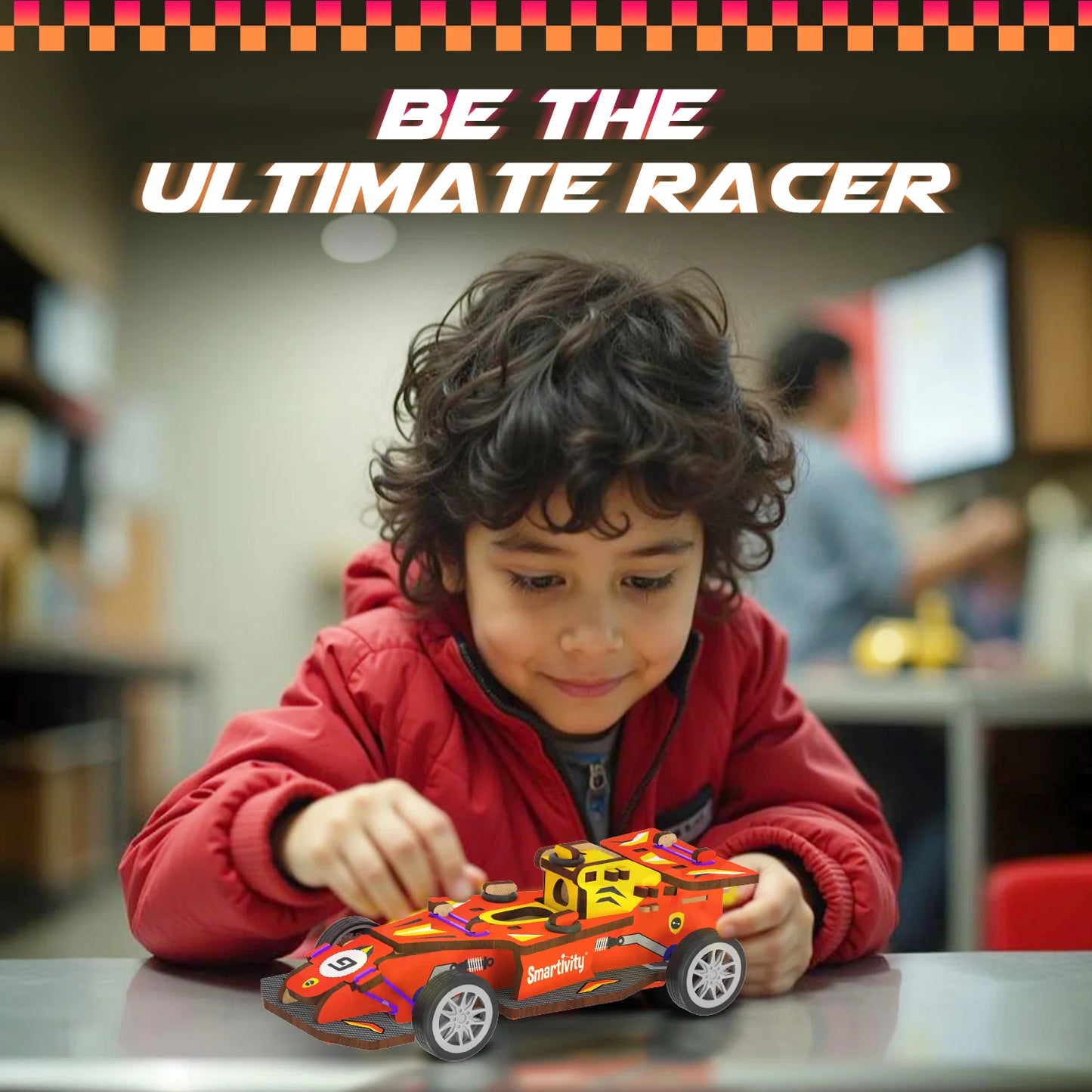 F1 Speed Racing Car | Ages 6+ | DIY STEM Construction Toy