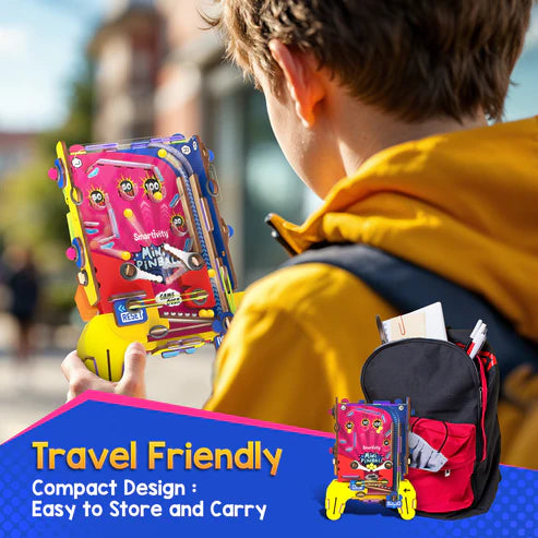 Smartivity Hand-Held Mini Pinball Game | 6 - 14 years | Screen Free Play