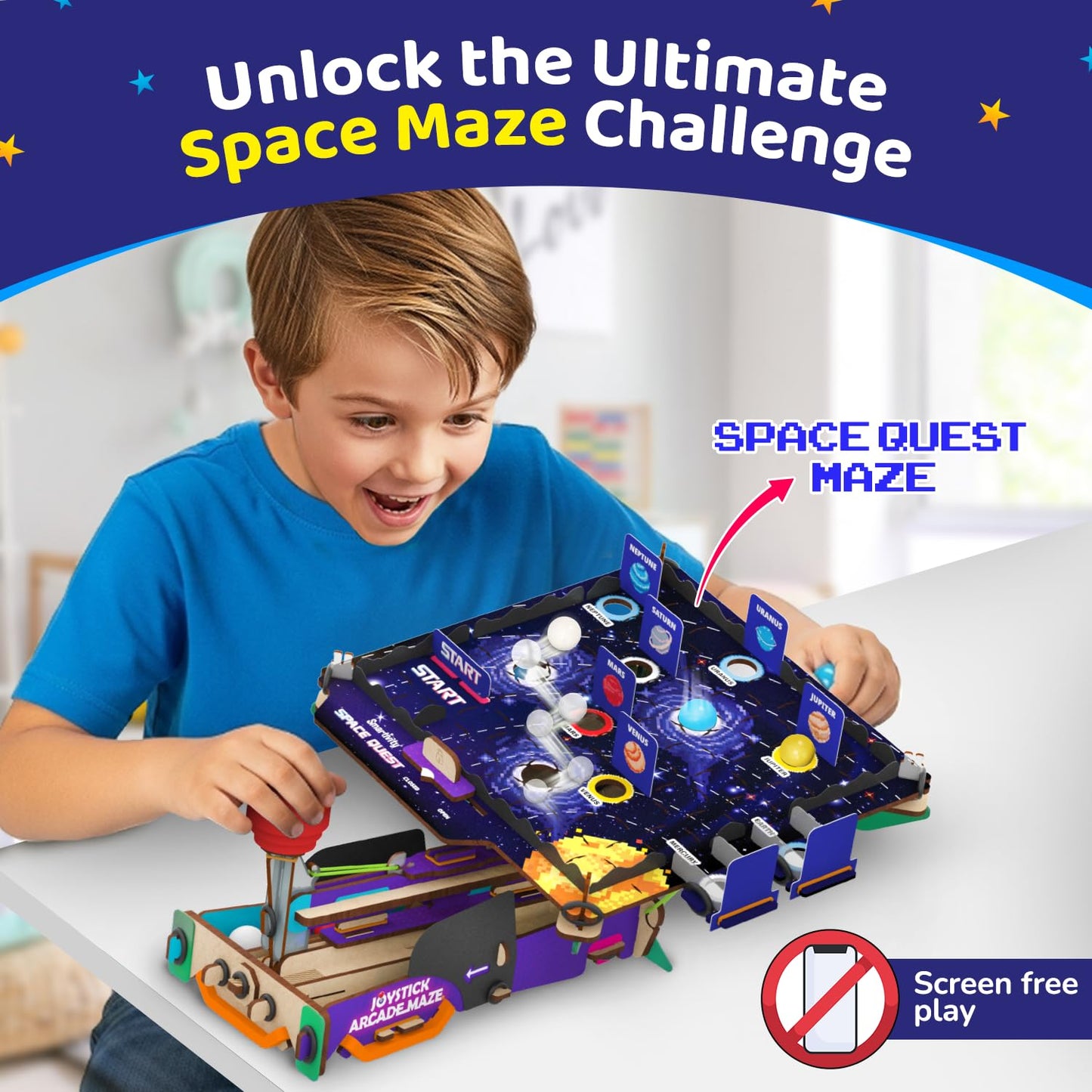 Smartivity Joystick Arcade Maze Toy | Ages 6+ | Fun DIY Set