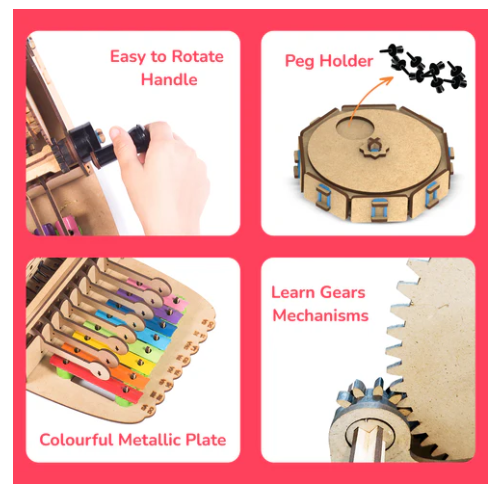 Smartivity Music Machine| 8-14 years | DIY STEM Construction Toy