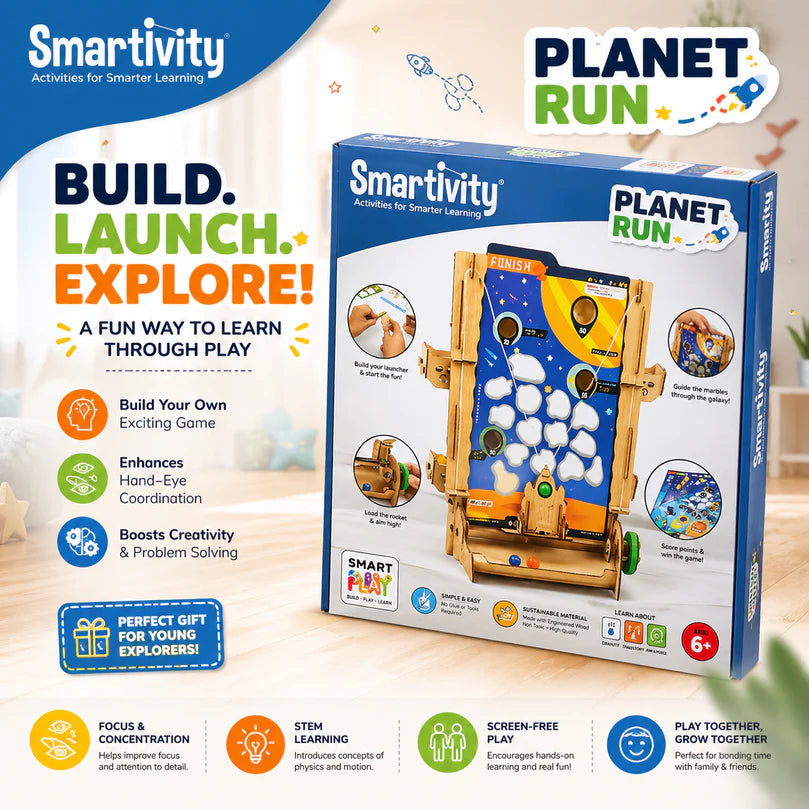 Smartivity Planet Run | Fun DIY Set | Ages 6+